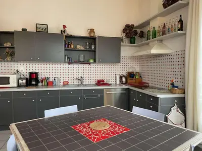 Cuisine ou kitchenette dans l'établissement NO000-035 Appartement 3 pièces - 4 couchages NOIRMOUTIER EN L'ILE