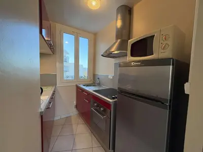 Cuisine ou kitchenette dans l'établissement SJ240-054 - Appart 2 pièces 4 couchages - SAINT JEAN DE MONTS