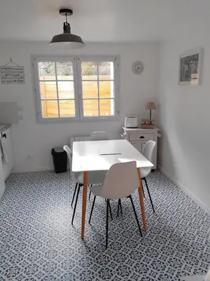 Plan de l'établissement Gîte Sardine, face à la forêt