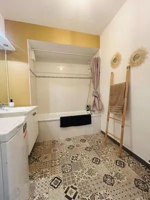 Salle de bains dans l'établissement Casa Cactus