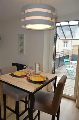 Coin salon dans l'établissement Les Agîtés