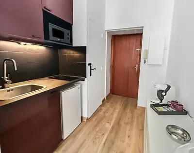 Cuisine ou kitchenette dans l'établissement Studio lumineux, rénové, cœur historique Nantes
