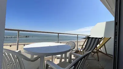 Balcon ou terrasse dans l'établissement NO110-007 Appart Studio Mezz - 4 couchages NOIRMOUTIER EN L'ILE