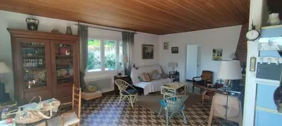Coin salon dans l'établissement Mais 3 pièces - 6 couchages NOIRMOUTIER EN L'ILE