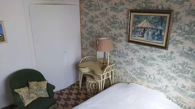 Un ou plusieurs lits dans un hébergement de l'établissement Mais 3 pièces - 6 couchages NOIRMOUTIER EN L'ILE