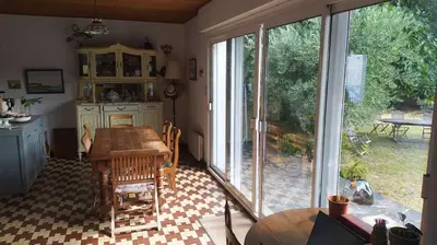 Jardin de l'établissement Mais 3 pièces - 6 couchages NOIRMOUTIER EN L'ILE
