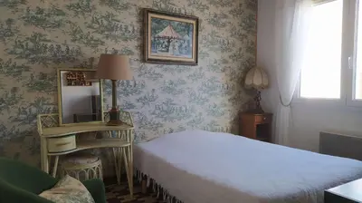 Un ou plusieurs lits dans un hébergement de l'établissement Mais 3 pièces - 6 couchages NOIRMOUTIER EN L'ILE