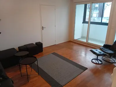 Coin salon dans l'établissement Appartement 3 pièces Saint Nazaire Ouest
