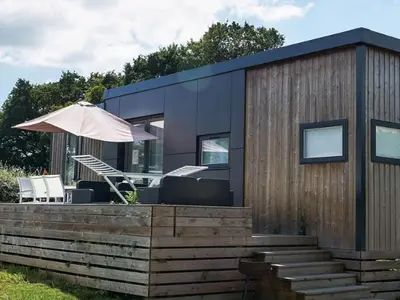 Jardin de l'établissement Mobil-home 4 Pers, Terrasse - Sainte Reine de Bretagne - API-1-52-1735