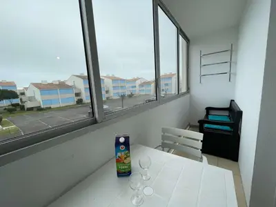 Balcon ou terrasse dans l'établissement SH210-35C - Appart 3 pièces 6 couchages -SAINT HILAIRE DE RIEZ