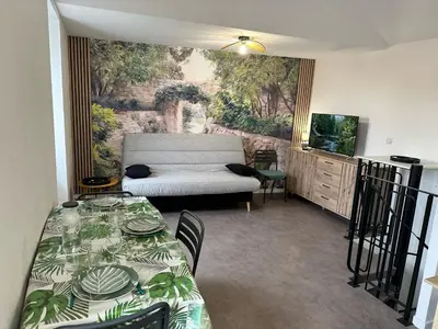 Un ou plusieurs lits dans un hébergement de l'établissement Logis Nature au pied du Château