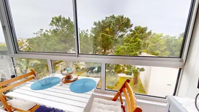 Balcon ou terrasse dans l'établissement Envol Marin