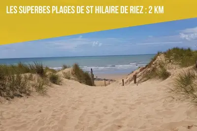 Paysage naturel près de la maison de vacances