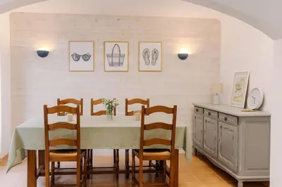 Plan de l'établissement Pêcherie, Grande maison familiale en bord de mer