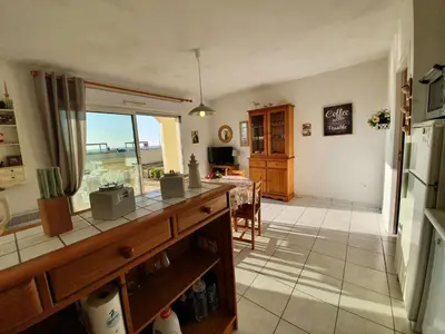 Cuisine ou kitchenette dans l'établissement SH080-003 - Appartement 2 pièces cabine 4 couchages - SAINT HILAIRE DE RIEZ