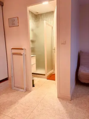 Salle de bains dans l'établissement Maison 4 5 pers Cholet PuyduFou Maulevrier