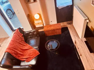 Télévision ou salle de divertissement dans l'établissement Maison 4 5 pers Cholet PuyduFou Maulevrier