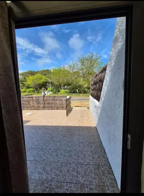 Balcon ou terrasse dans l'établissement Maison cosy proche plage