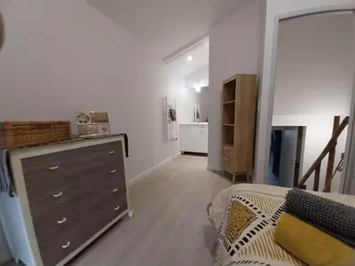 Coin salon dans l'établissement Chez Lilian & Isa - Gîte 2-4 personnes