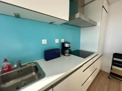 Cuisine ou kitchenette dans l'établissement T3 vue mer-Emplacement idéal-Parking