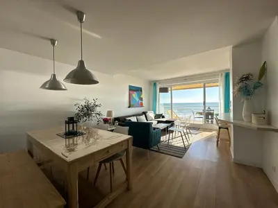Coin salon dans l'établissement T3 vue mer-Emplacement idéal-Parking