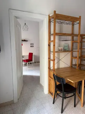 Coin salon dans l'établissement Noble Square Apartment