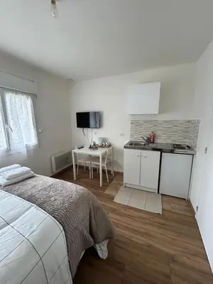 Cuisine ou kitchenette dans l'établissement Adar 103