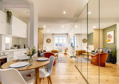 Cuisine ou kitchenette dans l'établissement Nouveau ! Art'Lekain - Cocon proche place Graslin