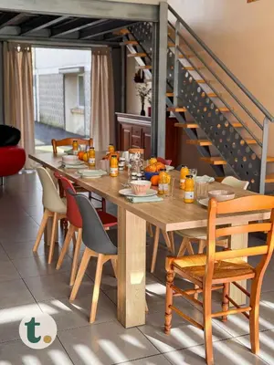 Nourriture dans la maison de vacances ou à proximité