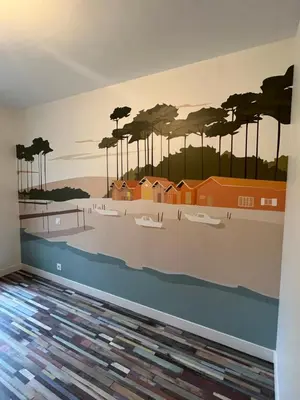Plan de l'établissement Villa avec piscine et jacuzzi proche de Nantes et de La Baule - Pornichet