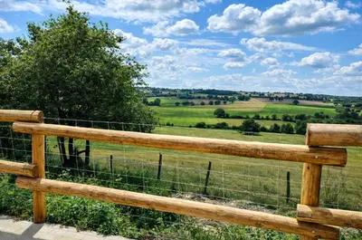Paysage naturel près de la maison de vacances
