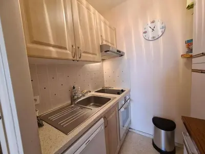 Cuisine ou kitchenette dans l'établissement SH160-084 Appart 2 pièces 4 couchages - SAINT HILAIRE DE RIEZ