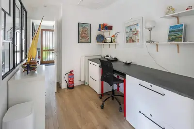 Cuisine ou kitchenette dans l'établissement Les Pavots - Spacieux & Familial