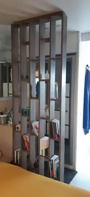 Cuisine ou kitchenette dans l'établissement Charmant cocon avec grande terrasse - bord de mer
