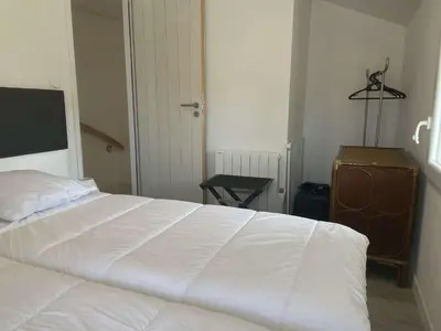 Un ou plusieurs lits dans un hébergement de l'établissement BA000-08A Mais 4 pièces - 6 couchages BARBATRE
