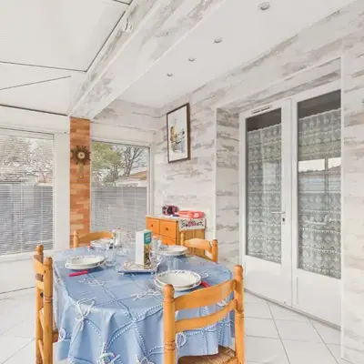 Maison pour 5 avec jardin