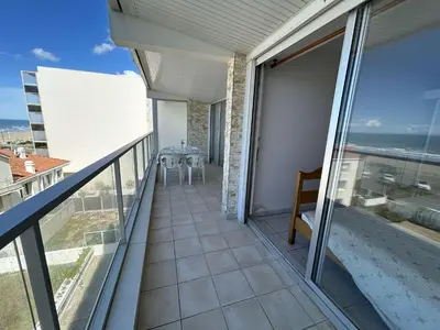Balcon ou terrasse dans l'établissement SJ765-032 - Appart 3 pièces 6 couchages SAINT JEAN DE MONTS