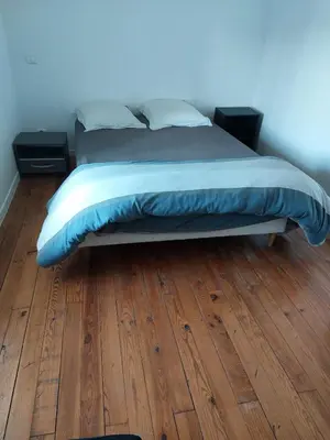 Un ou plusieurs lits dans un hébergement de l'établissement House floor