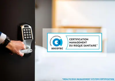 Certificat, récompense, panneau ou autre document affiché dans l'établissement B&B HOTEL Angers 1 Beaucouzé