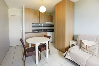 Cuisine ou kitchenette dans l'établissement Belambra Clubs Saint-Jean-de-Monts - Les Grands Espaces