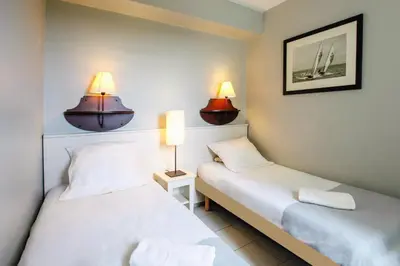 Un ou plusieurs lits dans un hébergement de l'établissement Belambra Clubs Saint-Jean-de-Monts - Les Grands Espaces