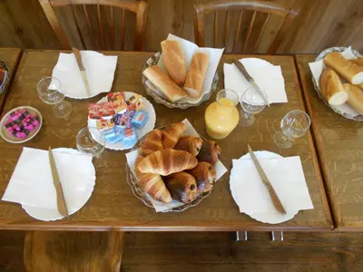 Nourriture dans l'hôtel ou à proximité
