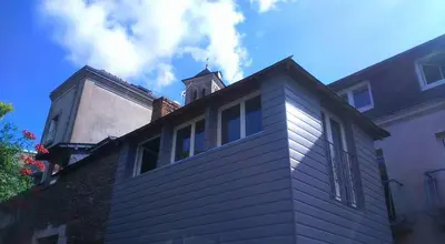 Bâtiment de la maison de vacances