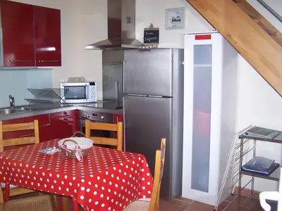 Cuisine ou kitchenette dans l'établissement Au Détour des Pas Enchantés