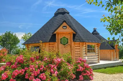 Jardin de l'établissement Domaine de La Courillère