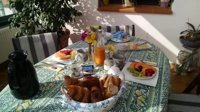 Nourriture dans le B&B/chambre d'hôtes ou à proximité