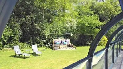 Jardin de l'établissement Le Gîte du Petit Plessis