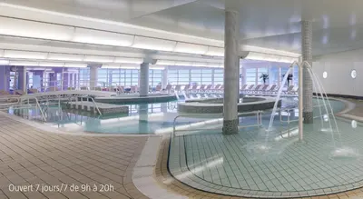 Piscine de l'établissement Alliance Pornic Hôtel Thalasso & Spa ou située à proximité