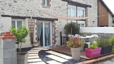 Jardin de l'établissement Gite du coudray 85