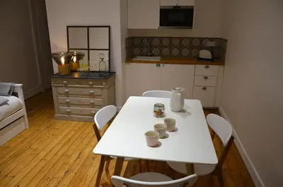 Plateau bouilloire dans l'établissement Appartements de Jules & Victoire